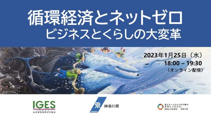 循環経済とネットゼロ ビジネスとくらしの大変革