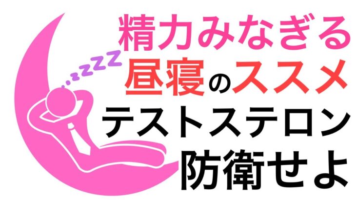 テストステロンと精力がみなぎる昼寝の効果でビジネスを成功に導く