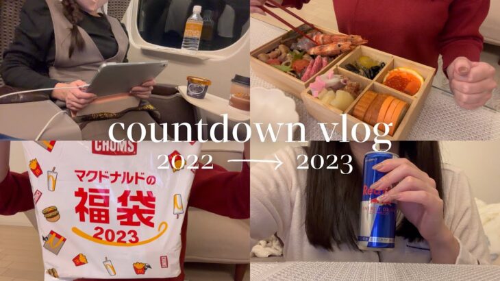 ［vlog］起業OLの年末年始vlog｜ひとり年越し｜ひとりおせち｜マック福袋｜#001