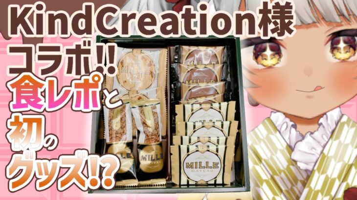 【 #PR案件 / #推し活マーケット】焼き菓子アソートセットの食レポと初グッズ～‼【#新人vtuber / 九重】