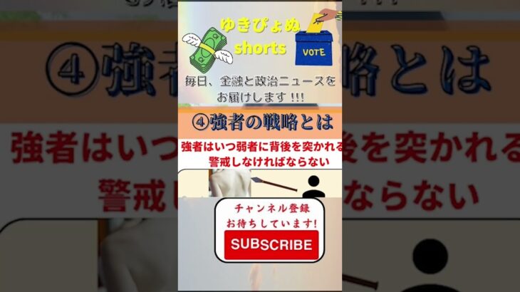 【起業】弱くても勝てるランチェスター戦略 #金融教育 #政治 #shorts