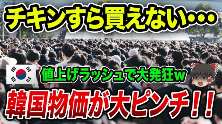 【海外の反応】お隣さん物価上昇でチキンが高級食に！？→お隣さん「誰かぁ…」【ゆっくり解説】