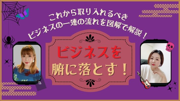 ビジネスを腑に落とす！これから取り入れるべきビジネスの一連の流れを図解で解説！