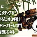 ひとりごと「最近やけにメディアがゴリ押しする“コオロギ食”『公金チューチュースキームでは？』との声が起きはじめる…」