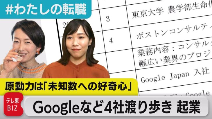 4,000人応募で３人入社！前澤氏の会社に転職してＷワークで29歳の起業　「転職」の軸は？【#わたしの転職】（2023年3月7日）