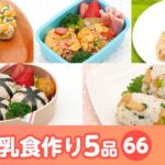 【離乳食・幼児食の作り方】マンマタイムまとめ66（シナぷしゅ公式）│レシピ・料理動画