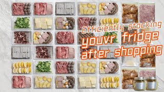 Efficiently stocking your fridge after shopping！逛仓储式超市不敢囤货？教你高效搬进冰箱！ | 曼食慢语