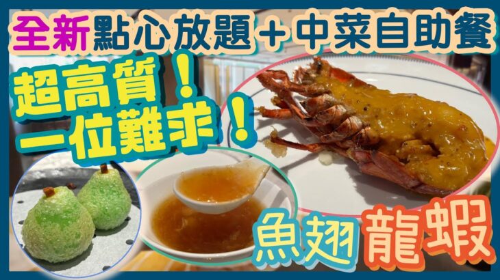 [PT自費食評] 點心放題 CP值超高 早3星期訂位！新開幕中菜餐廳 未有Youtuber介紹 週末限定自助餐 Brunch Buffet 送你魚翅龍蝦 蝦餃燒賣 灣仔飲茶 永8舫 WIN 8