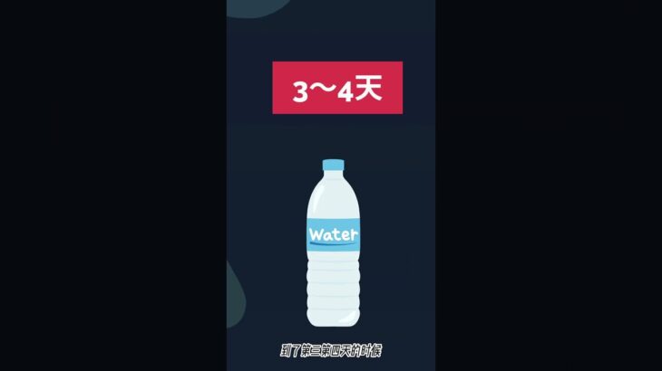 斷食一週的話身體會發生什麼樣的變化【健康知識、減重、減肥、斷食方法】#Shorts