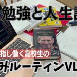 勉強しつつ人生プランを考える。起業する不登校高校生の春休み平日ルーティンVLOG【VLOG】【読書】