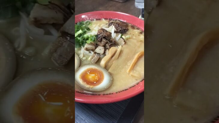 熊本ラーメン 日本の食界を震撼させる最高の一口  #shorts　#ラーメン #japanesefood