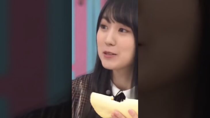 賀喜遥香さんの食レポ