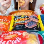 【コンビニ】ファミリーマート好きなだけ買って食べて幸せになる！【スイーツちゃんねるあんみつの食レポ】