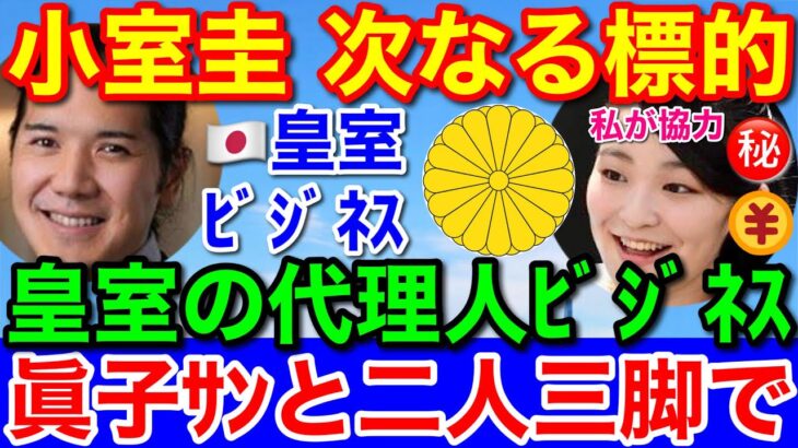 小室圭ｻﾝ狙い定めた★皇室の代理人ビジネスとニュージャージーへのセレブ引っ越し