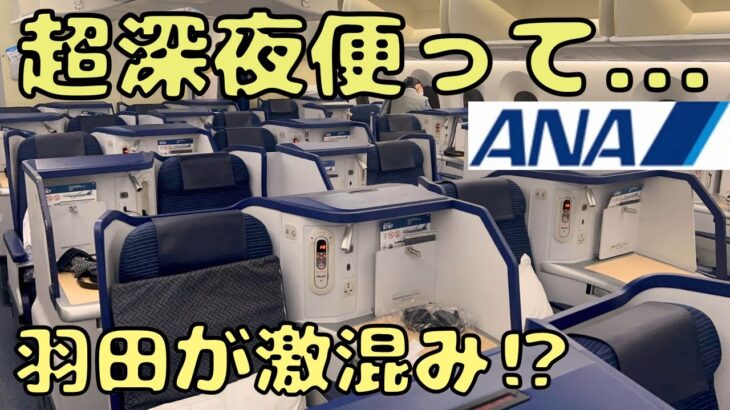 過酷⁉︎ ANAの超深夜便のビジネスクラスに乗ってシンガポールを目指したら…