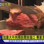 開放美牛後風險降 食藥署預告開放「加拿大全齡牛肉」｜TVBS新聞 @TVBSNEWS01