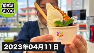 【 食生活 VLOG 】登別の美味しいジェラート『なな色のヒカリ』と苫小牧の間借りランチ『まいこころ弁当』で美味しい1日でした！ ｜アラフィフ・ダイエット