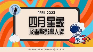 四月星象及重點影響人群☀️：牡羊座日食、水星金牛座逆行、天秤座滿月、金星雙子座 | 水象火土三分 | 內外關係的平衡與清理