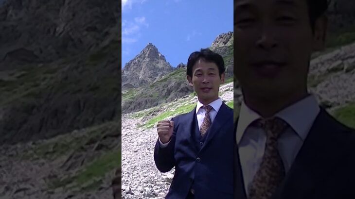 槍ヶ岳山頂でビジネスの打ち合わせ！？オーダースーツで槍ヶ岳登山！＃登山 #スーツ #オーダースーツ