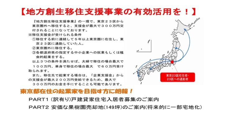 東京都在住の起業家を目指される方に朗報！