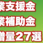 【2023年5月版】今回さらに大増量！起業支援金・創業補助金27選