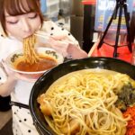 【大食い】二郎系のお店でブタ盛りヤサイアブラ全マシ！怒涛の二郎系つけ麺3kg食べる