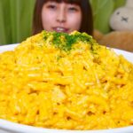 【大食い】バター5倍入りマカロニ&チーズを山盛り食べる