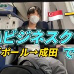 ANAビジネスクラスで成田空港に帰国　【大学生一人旅】