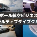 シンガポール航空ビジネスで行く GWモルディブダイビングクルーズ