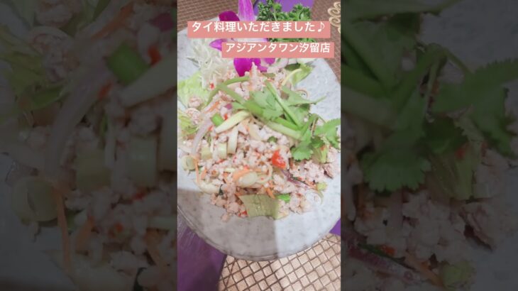 平愛香#タイ料理 #アジアンタワン #食レポ