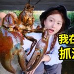 法国抓河虾，3个虾笼下水能抓到什么？夏季河鲜美味滑嫩 | 赶海 | 户外 | 美食 | 法国 | 农村 | 捕鱼 |