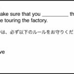 314. TOEIC、ビジネス、日常英語、和訳、日本語　文法問題　TOEIC Part 5