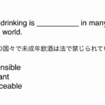 358. TOEIC、ビジネス、日常英語、和訳、日本語　文法問題　TOEIC Part 5