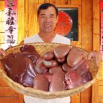 Cobblestone Cook Kidneys and Livers! Boiling with Hot Chilis, So Enjoyable! | Uncle Rural Gourmet