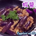 🍆蝦醬雞絲茄子|好食過咸魚雞粒茄子容易煮|Eggplant w/ Shrimp Sauce