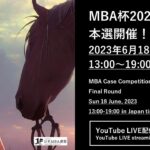 【決勝戦 Live】ビジネスプランコンテスト MBA杯 2023