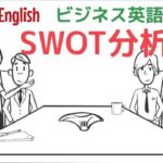 ビジネス英語をアニメ動画で学ぶ ～SWOT分析（戦略論）についての英会話