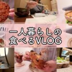 我慢できなかった人間【一人暮らしの食生活VLOG】