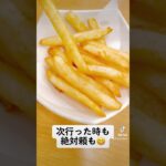 『フライドポテト』カリカリ食感で美味しかった！また食べたい🤤【fried potatoes】