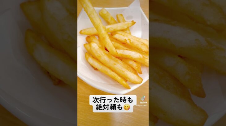 『フライドポテト』カリカリ食感で美味しかった！また食べたい🤤【fried potatoes】