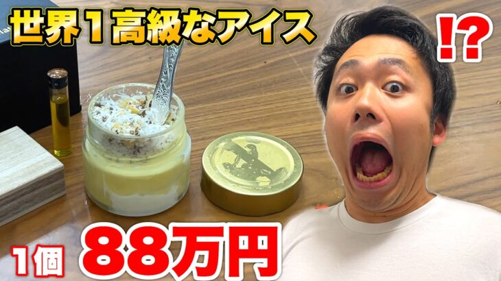 ８８万円する世界一高級なアイス食べてみたら完食拒否の大事件に！？