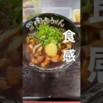 食感を楽しむことが出来るゴロゴロとした角切り牛肉が特徴 #うどん