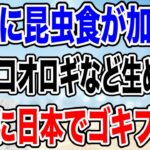 【恐怖の昆虫食】とうとう日本人にゴキブリを食べさせ始める時代が来た！本格的に戦わないといけない！