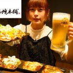 【大食い】お好み焼本舗で飲み食べ放題してきた！[期間限定夏メニュー]