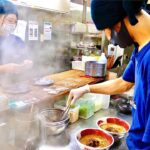 岡山【 ビジネスマンや観光客が多く行き交う場所・岡山駅前にあるラーメン店の麺王】客の流れを読みにくい？！営業開始からランチタイムまでの様子！