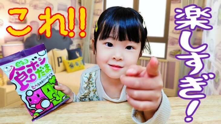 【食ボンだま】たべられる!!シャボンだまで遊んだらお兄ちゃんに怒られました…