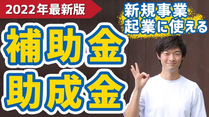 【最新】新規事業、起業に使える補助金・助成金まとめ