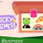 #01【 Sticky Business （製品版）】かわいいオリジナルステッカーショップ経営シム