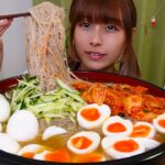 【大食い】大好きなふるるの水冷麺10人前