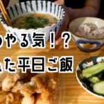 食生活改善どころか自炊すらまともにできなかった平日ごはん／一人暮らしの平日5日晩ごはん